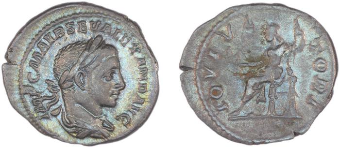 реверс RIC IV Severus Alexander 144