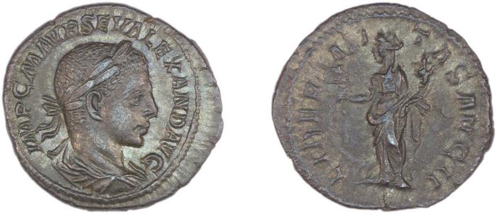 RIC IV Severus Alexander 153, реверс, bm
