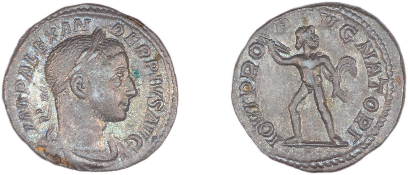 RIC IV Severus Alexander 235, аверс, bm