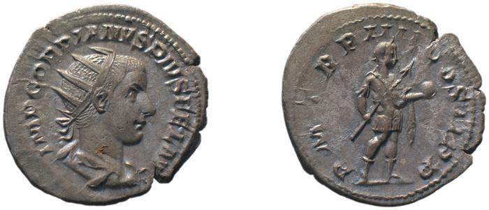 RIC IV Gordian III 92, реверс, bm