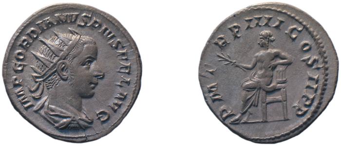 RIC IV Gordian III 88, реверс, bm