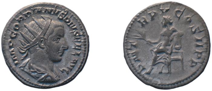 RIC IV Gordian III 89, реверс, bm