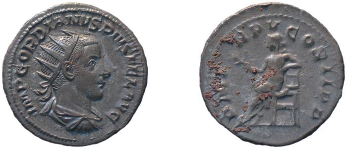 RIC IV Gordian III 89, реверс, bm