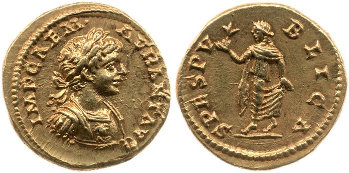 реверс RIC IV Caracalla 333