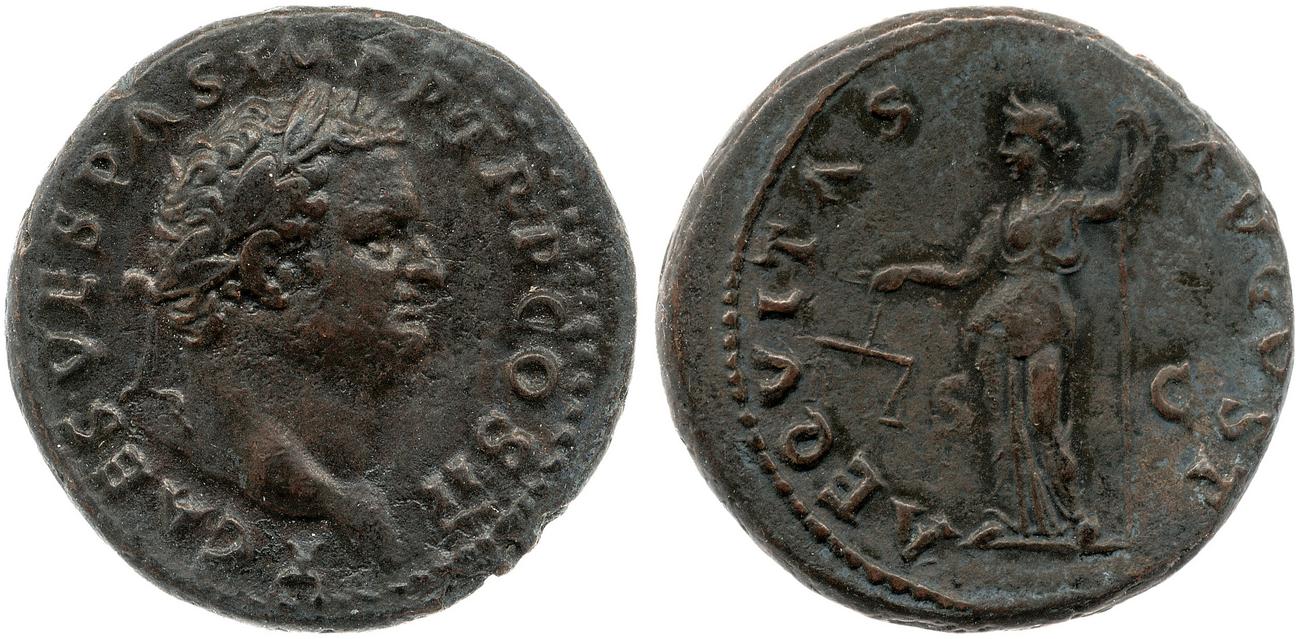 аверс RIC II, Part 1 (second edition) Vespasian 414