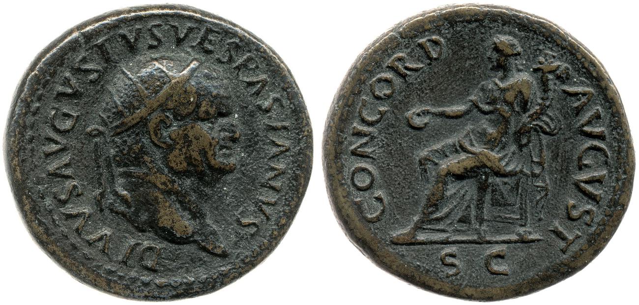 аверс RIC II, Part 1 (second edition) Titus 375