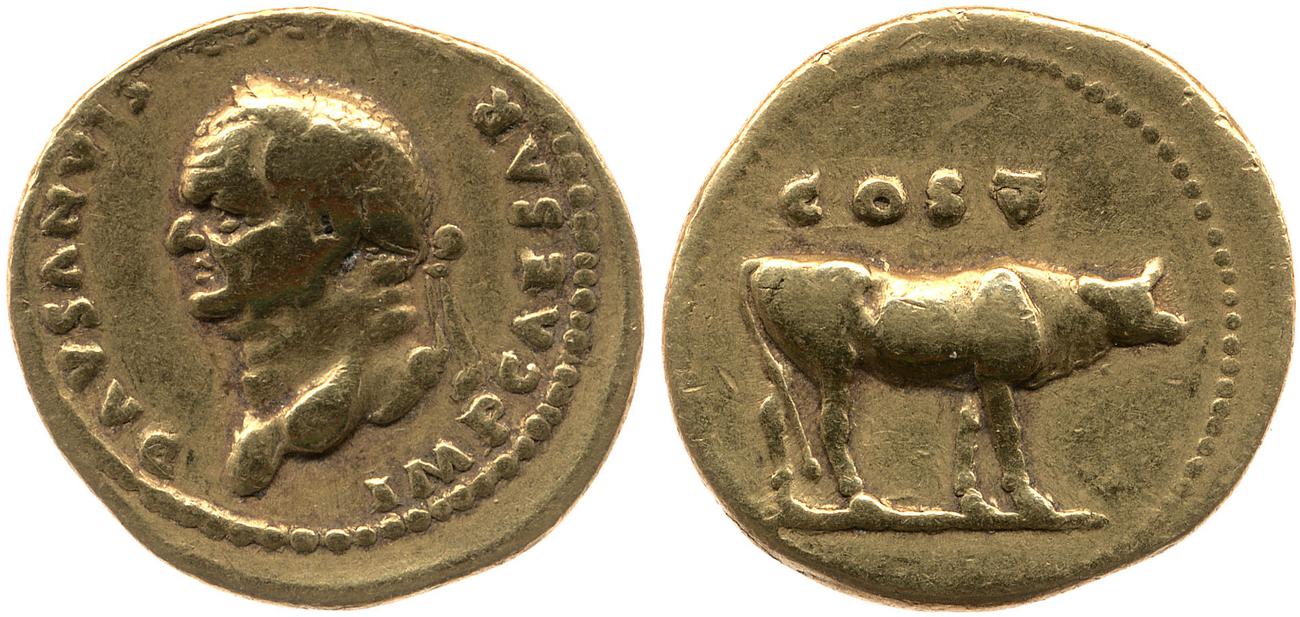 аверс RIC II, Part 1 (second edition) Vespasian 844