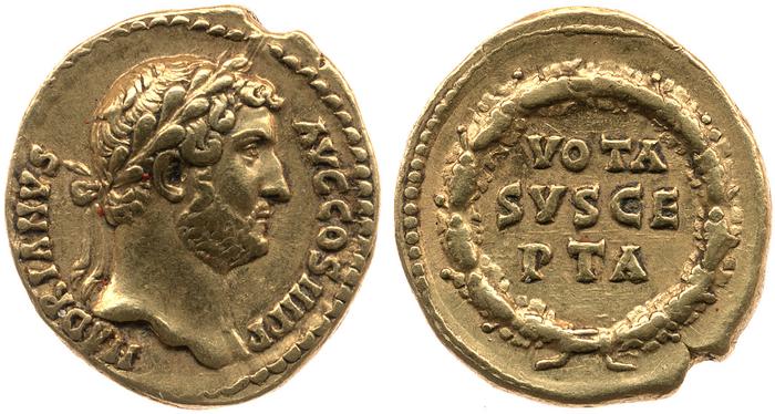 реверс RIC II, Part 3 (second edition) Hadrian 2331