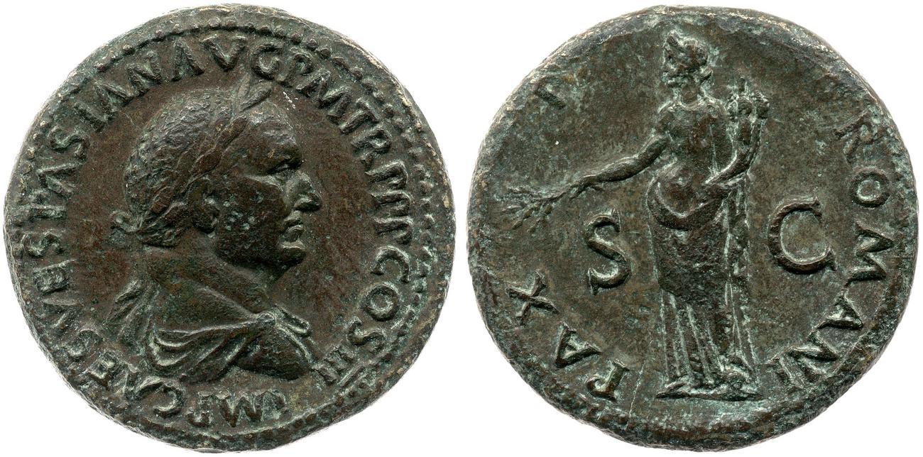 аверс RIC II, Part 1 (second edition) Vespasian 188