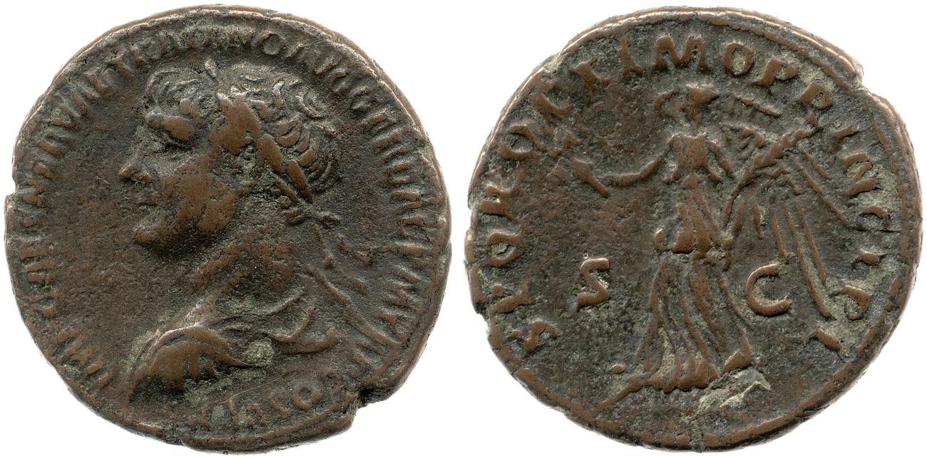 аверс RIC II Trajan 522