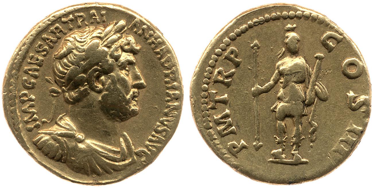 аверс RIC II, Part 3 (second edition) Hadrian 326