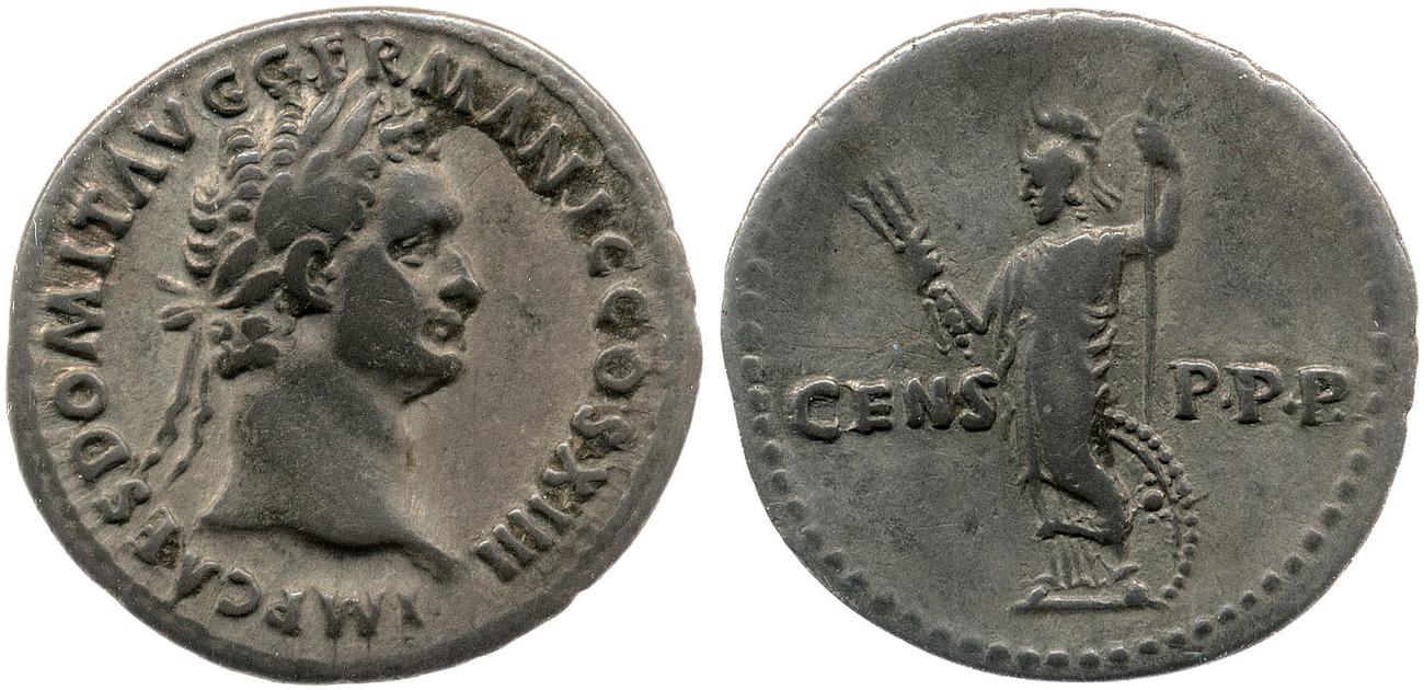 аверс RIC II, Part 1 (second edition) Domitian 568