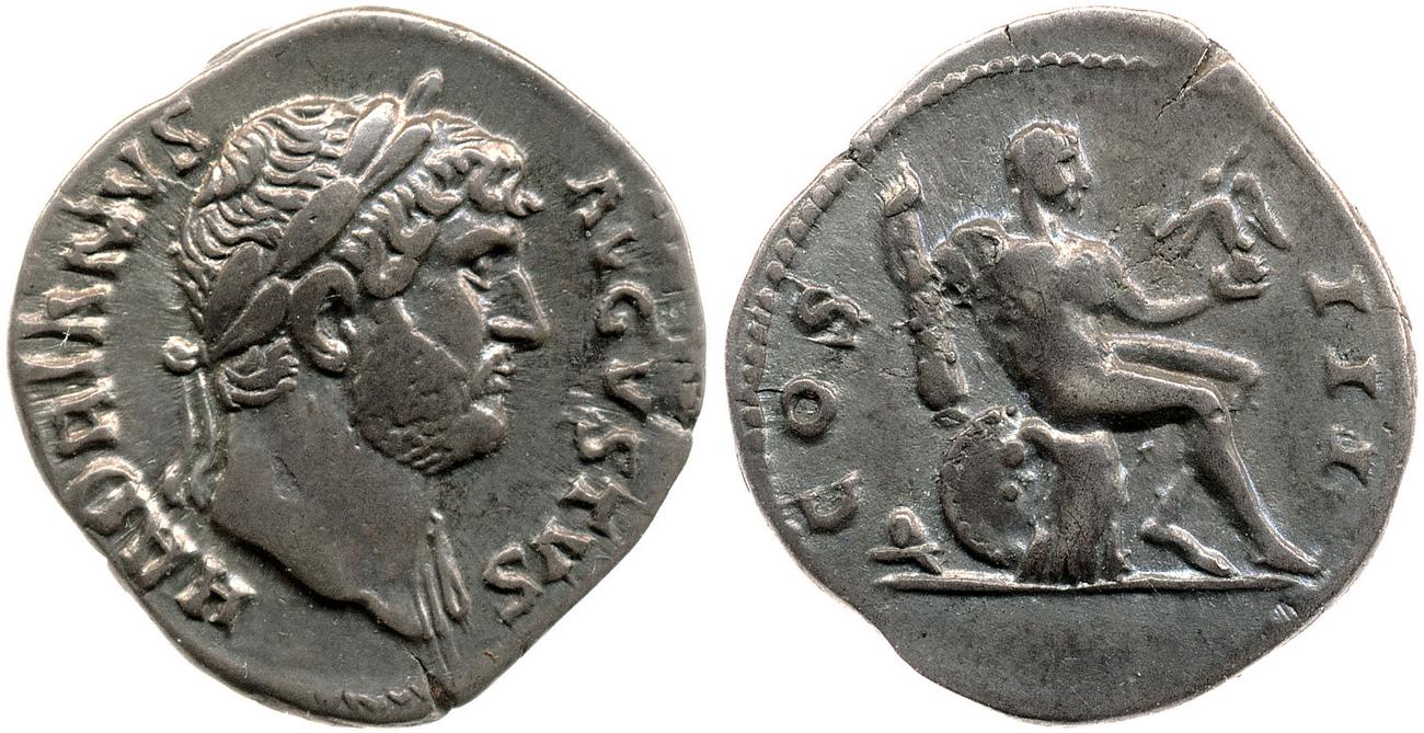 RIC II, Part 3 (second edition) Hadrian 786, аверс, bm
