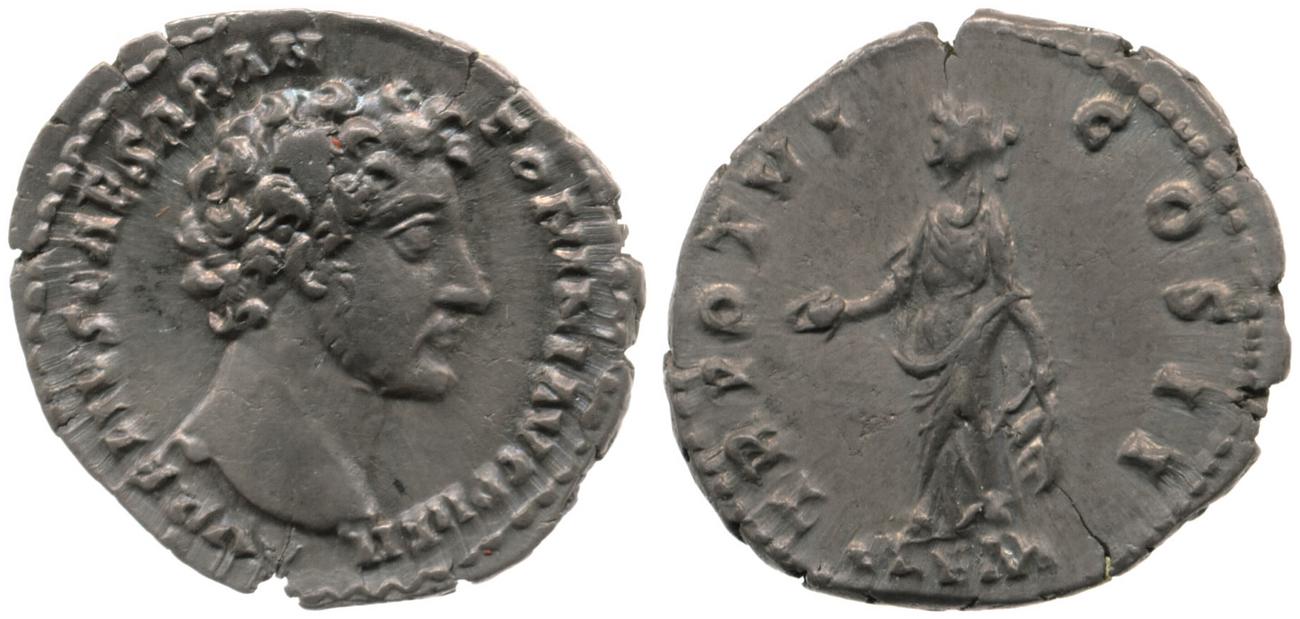 RIC III Antoninus Pius 456a, аверс, bm