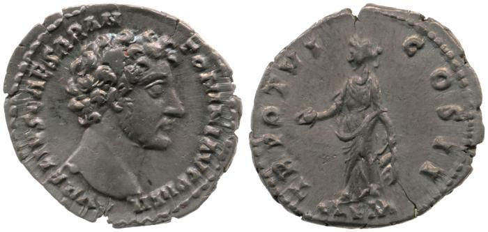 RIC III Antoninus Pius 456a, реверс, bm