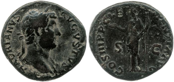 реверс RIC II, Part 3 (second edition) Hadrian 1263