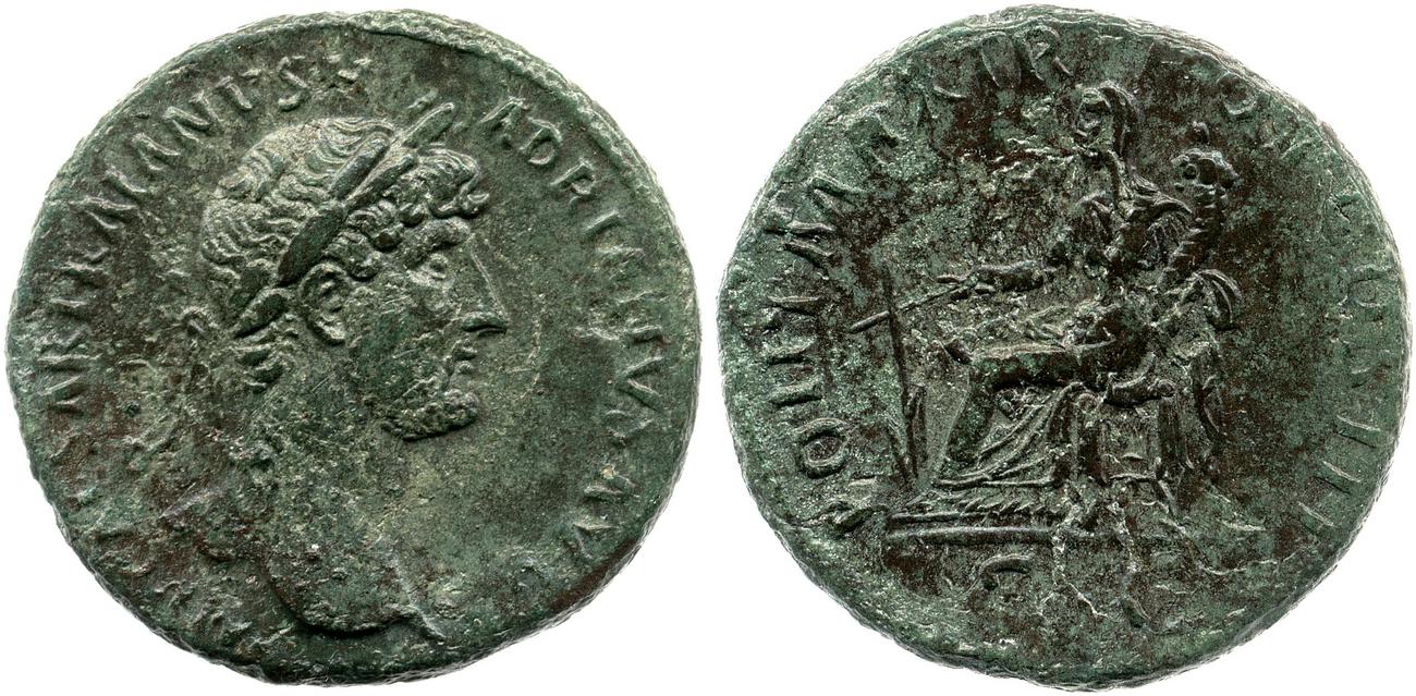 аверс RIC II, Part 3 (second edition) Hadrian 256