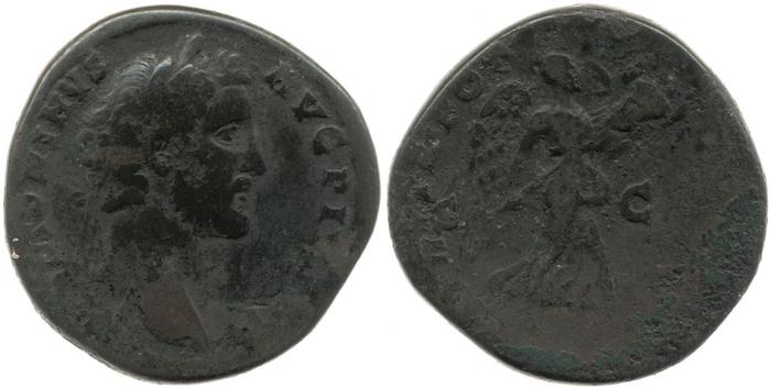реверс RIC III Antoninus Pius 614