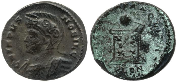 RIC VII Londinium 275, реверс, bm