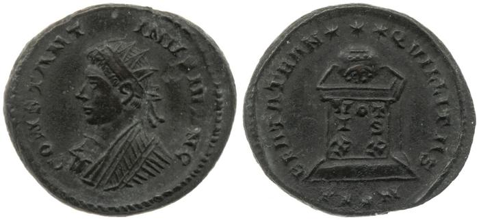 RIC VII Londinium 236, реверс, bm