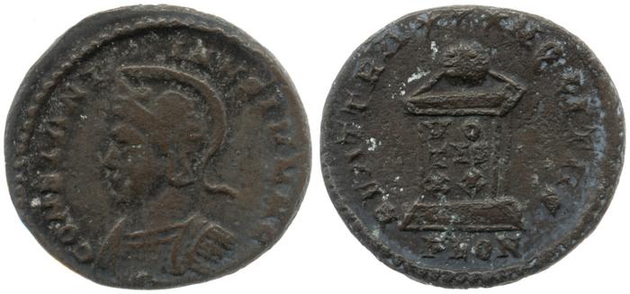 реверс RIC VII Londinium 287