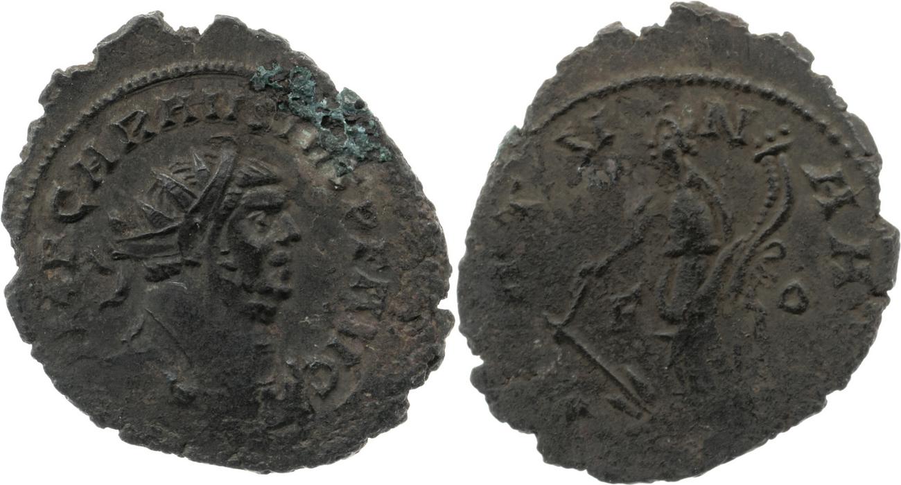 RIC V Carausius 34, аверс, bm