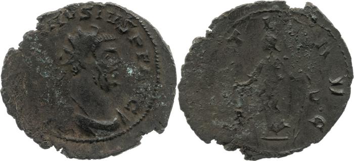 RIC V Carausius 250, реверс, bm
