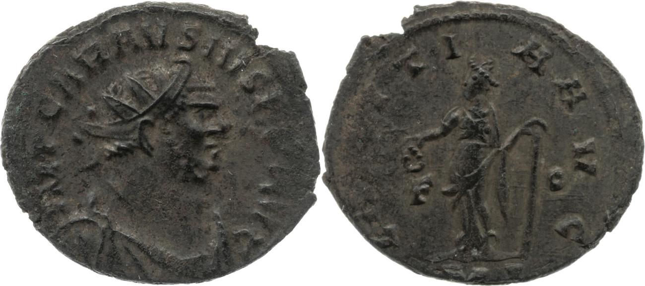 RIC V Carausius 50, аверс, bm