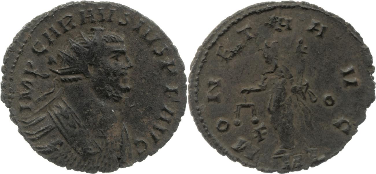 RIC V Carausius 91, аверс, bm