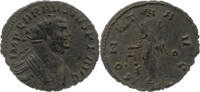 RIC V Carausius 91, реверс, bm