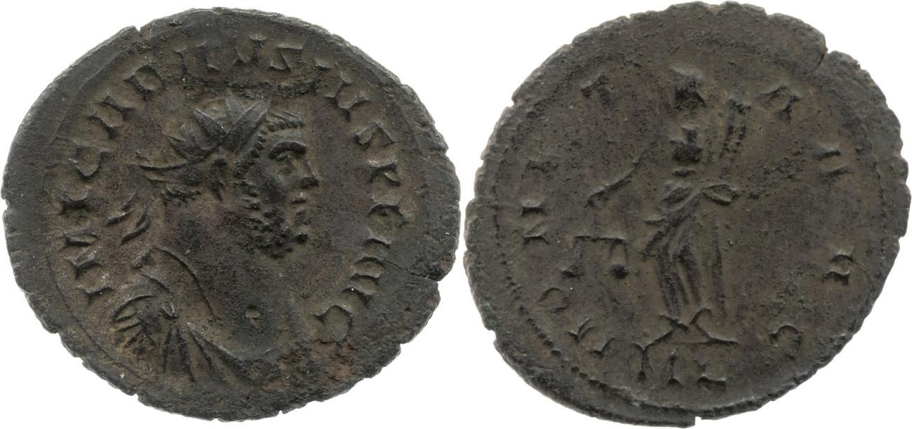 RIC V Carausius 91, аверс, bm