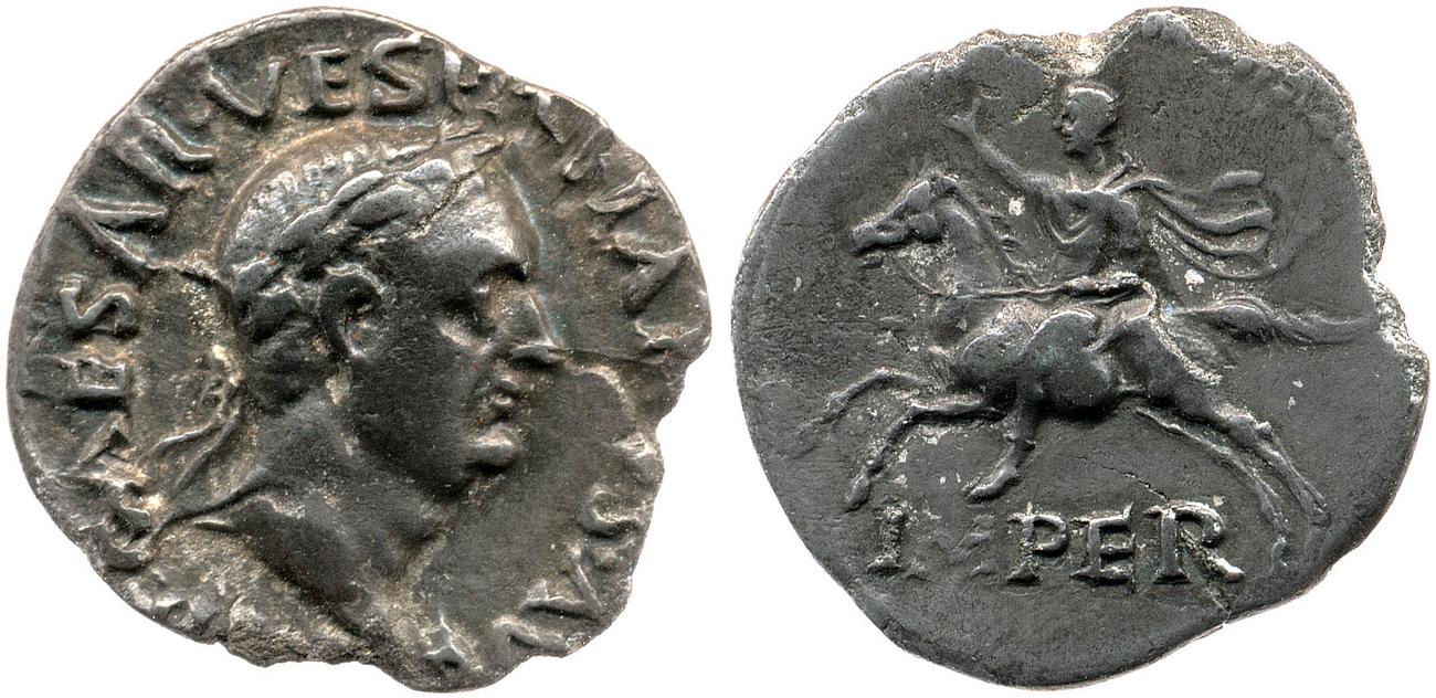 obverse RIC II, Part 1 (second edition) Vespasian 1368