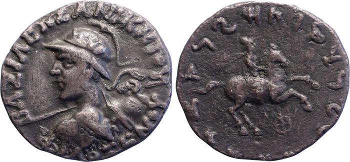Bactrian and Indo-Greek Coinage Philoxenus 6.2, bm