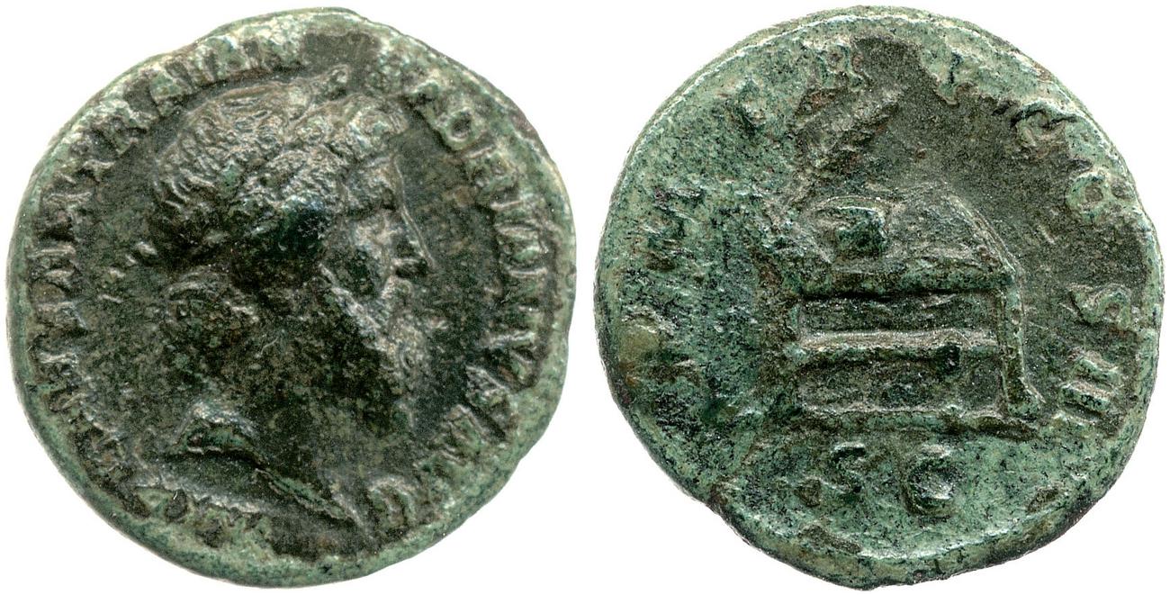 аверс RIC II, Part 3 (second edition) Hadrian 633