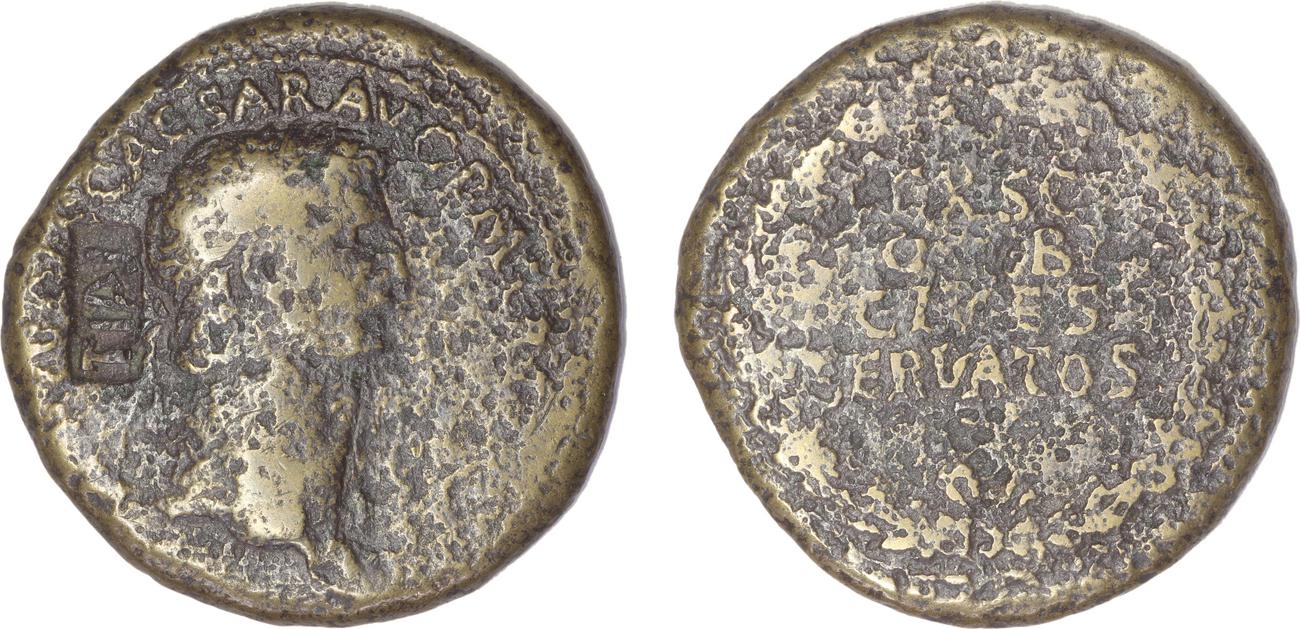 RIC I (second edition) Claudius 96, аверс, bm