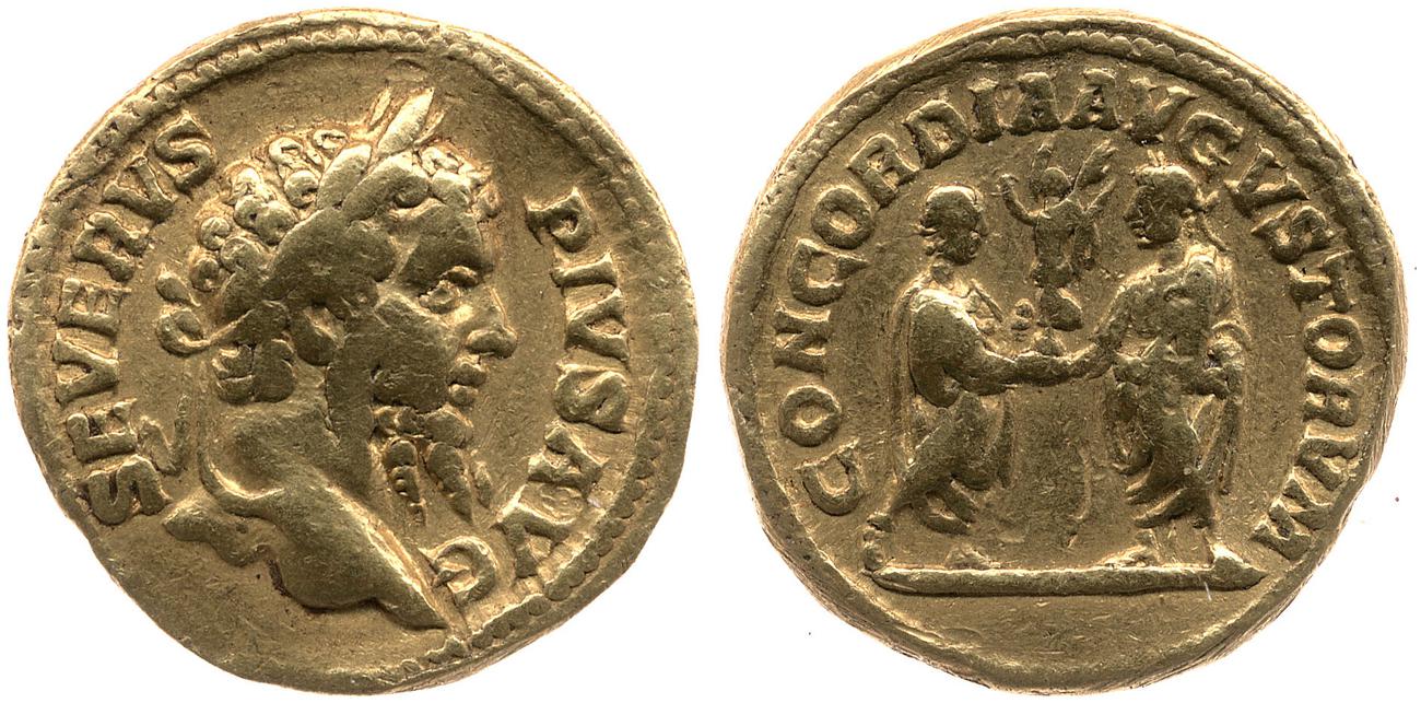 аверс RIC IV Septimius Severus 255