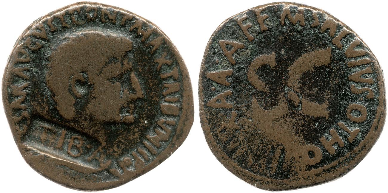 RIC I (second edition) Augustus 431, аверс, bm