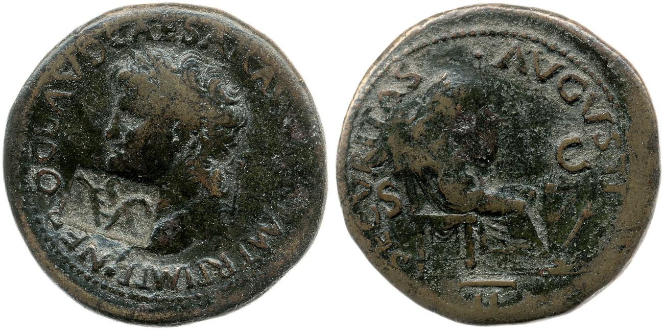 аверс RIC I (second edition) Nero 405