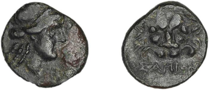 Samos Barron 1966 Pl. xxxi, 1, реверс, bm
