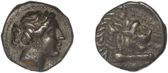 Cnidus Ashton 1999 Drachms, реверс, bm