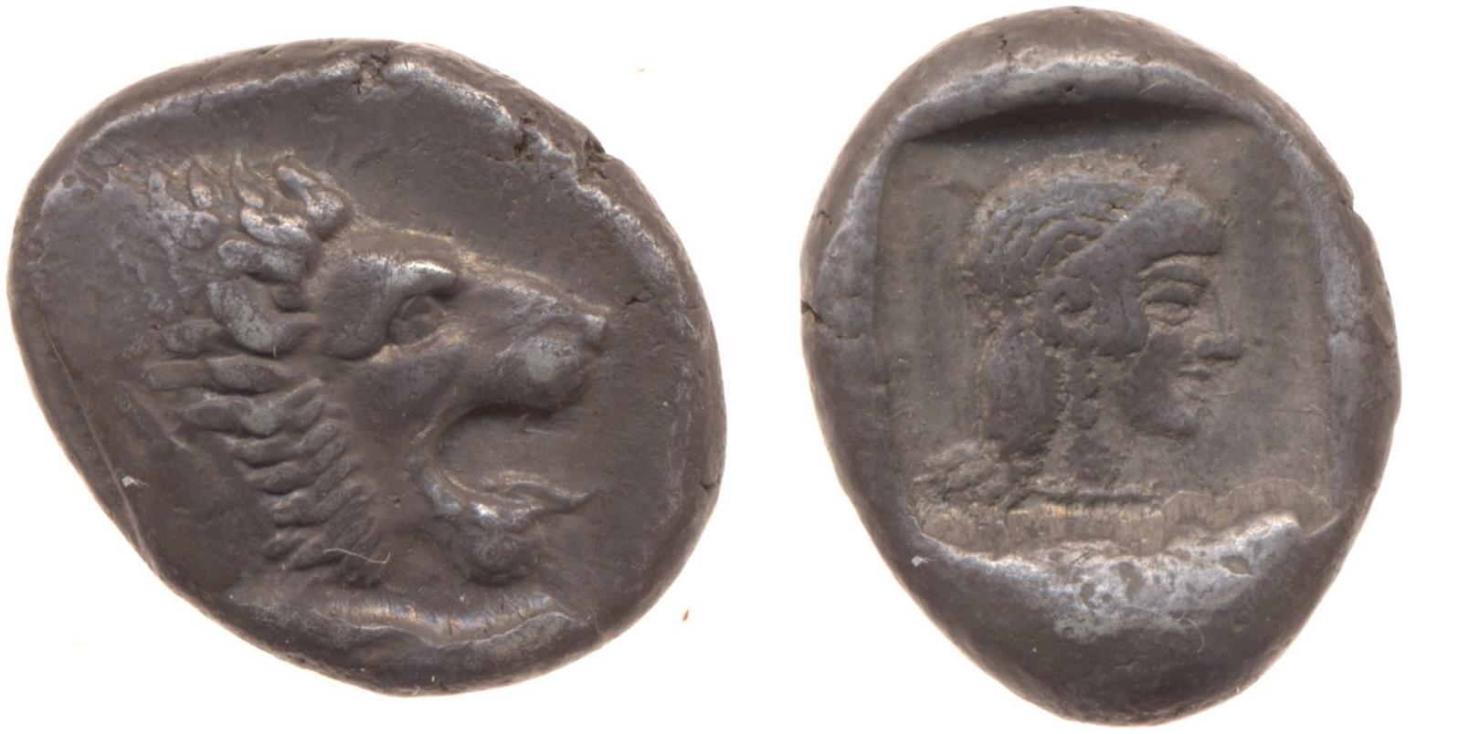Cnidus Cahn 1970 Series IV, аверс, bm