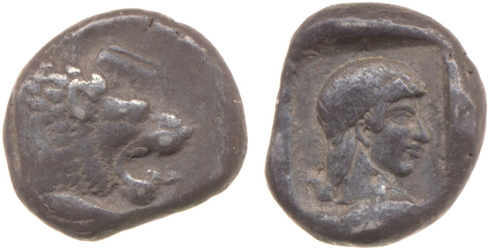 Cnidus Cahn 1970 Series IV, аверс, bm