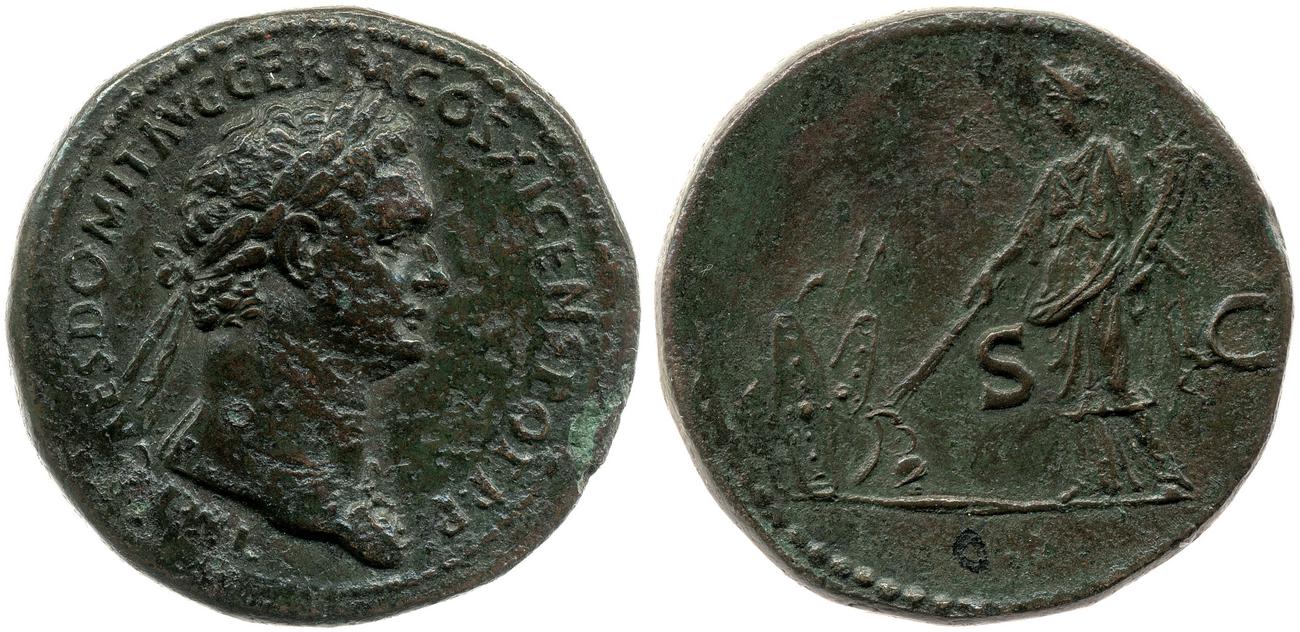 аверс RIC II, Part 1 (second edition) Domitian 364