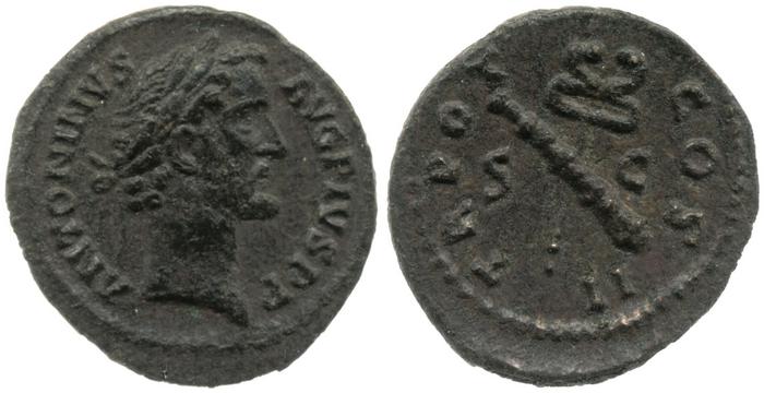 реверс RIC III Antoninus Pius 573