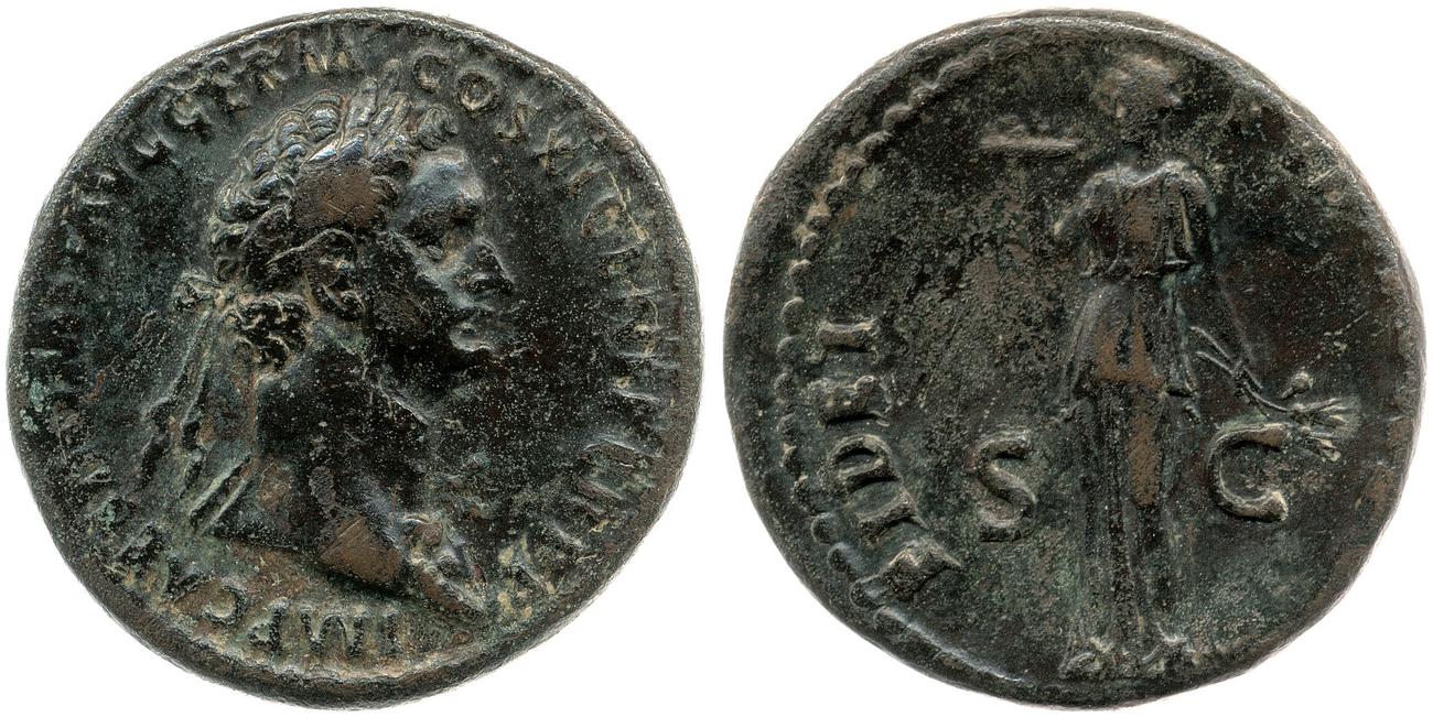 аверс RIC II, Part 1 (second edition) Domitian 413