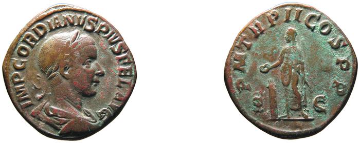 реверс RIC IV Gordian III 291
