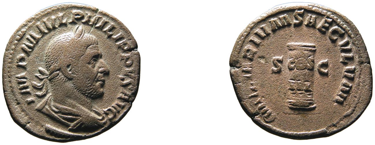 аверс RIC IV Philip I 157A