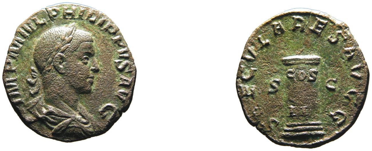 аверс RIC IV Philip I 265A