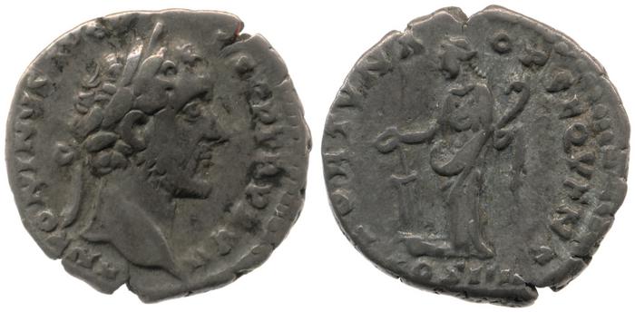 RIC III Antoninus Pius 286a, реверс, bm