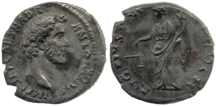 реверс RIC III Antoninus Pius 17B
